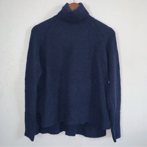 J crew Turtleneck sweater with side slits in Supersoft yarn